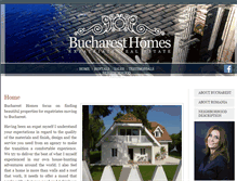 Tablet Screenshot of bucharest-homes.ro